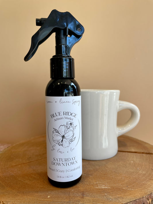 "Saturday Downtown" Linen and Room Spray - Blue Ridge Artisan Market