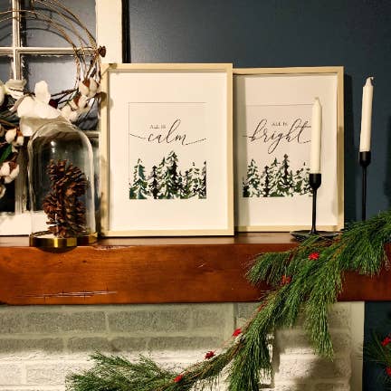 Calm + Bright Paint-By-Number Kit
