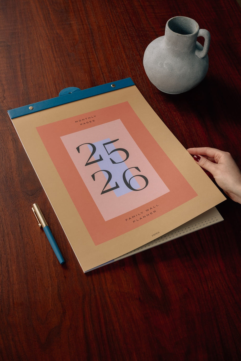 Building Blocks Mid Year Dated Wall Calendar