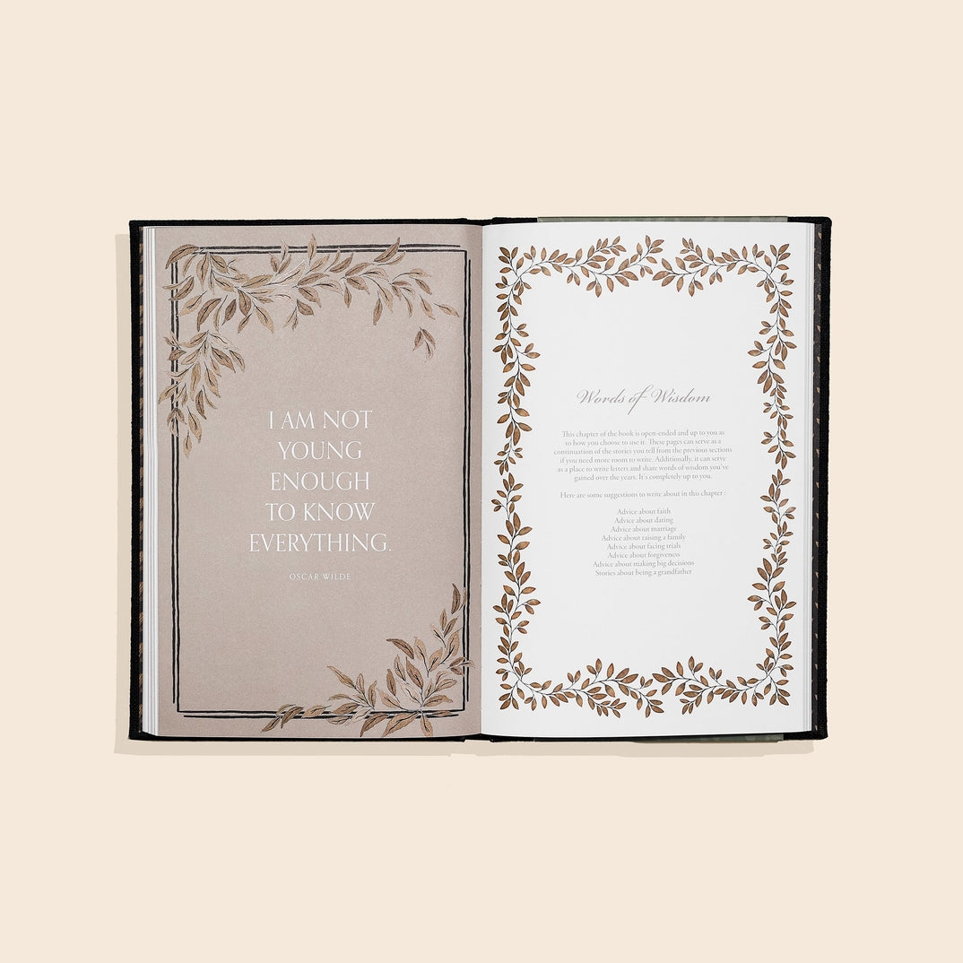 Grandpa’s Story: A Memory and Keepsake Journal for My Family