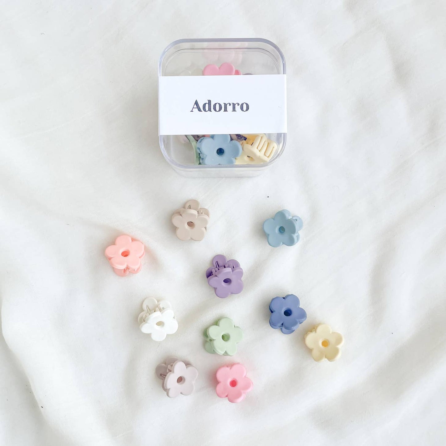 Fleur Micro Hair Clips Box of 10