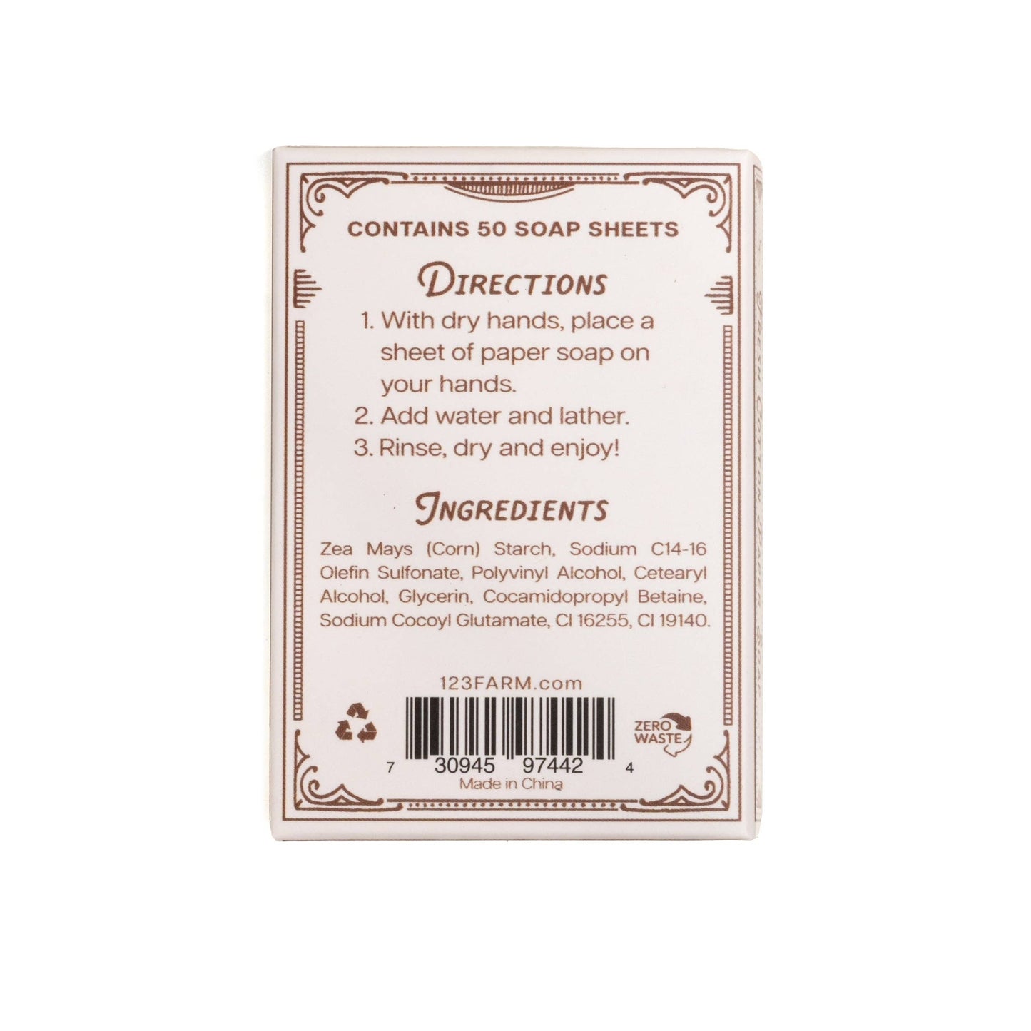Fresh Cotton Paper Soap