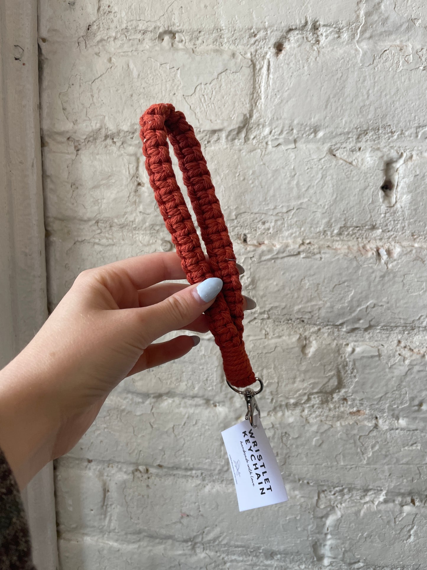 Macrame Wristlet Keychain - Jaybird Lane