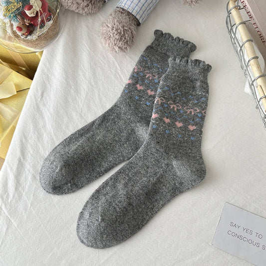 Ribbons 'n Bows Crew Socks