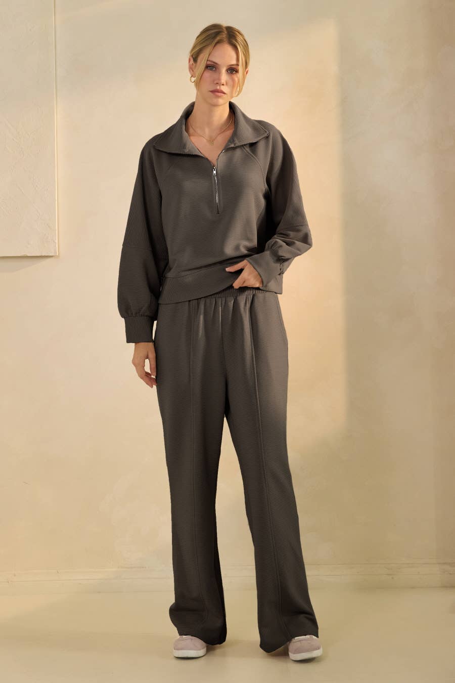 Slow Mornings Textured Top