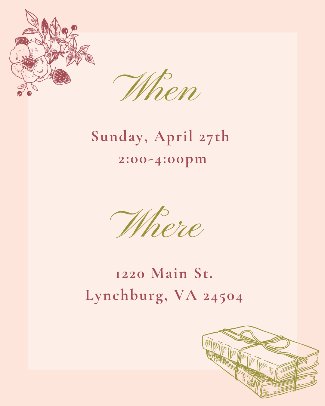 A Very Austen Afternoon - April Tea Party