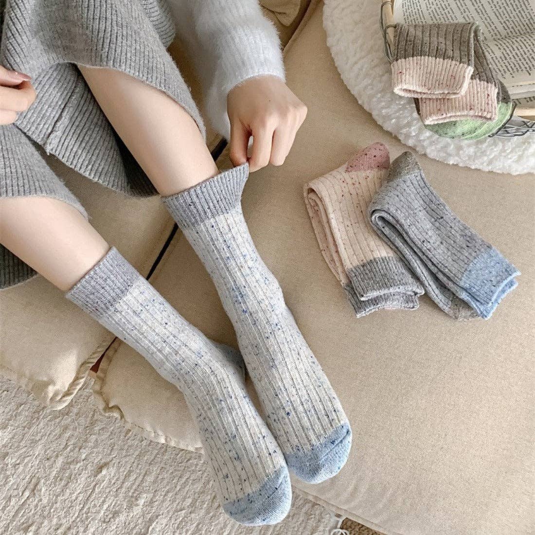 Cozy Corner Mid-Calf Socks