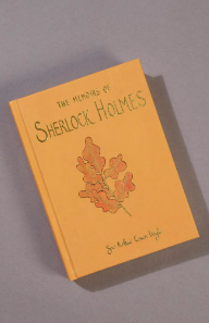 "The Memoirs of Sherlock Holmes" Hardcover Book