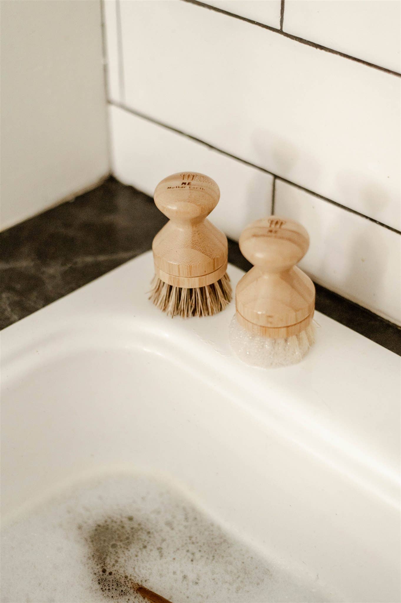Modular Sisal Bamboo Scrub Brush - Multipurpose