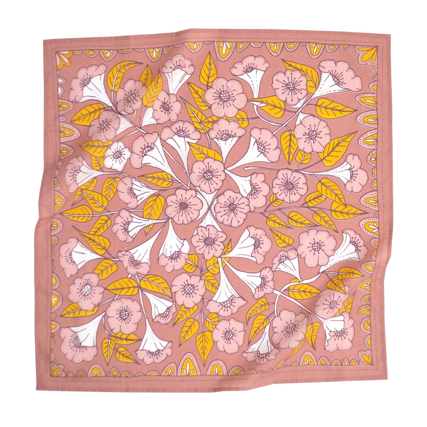 Pink Evangeline Bandana - 22"