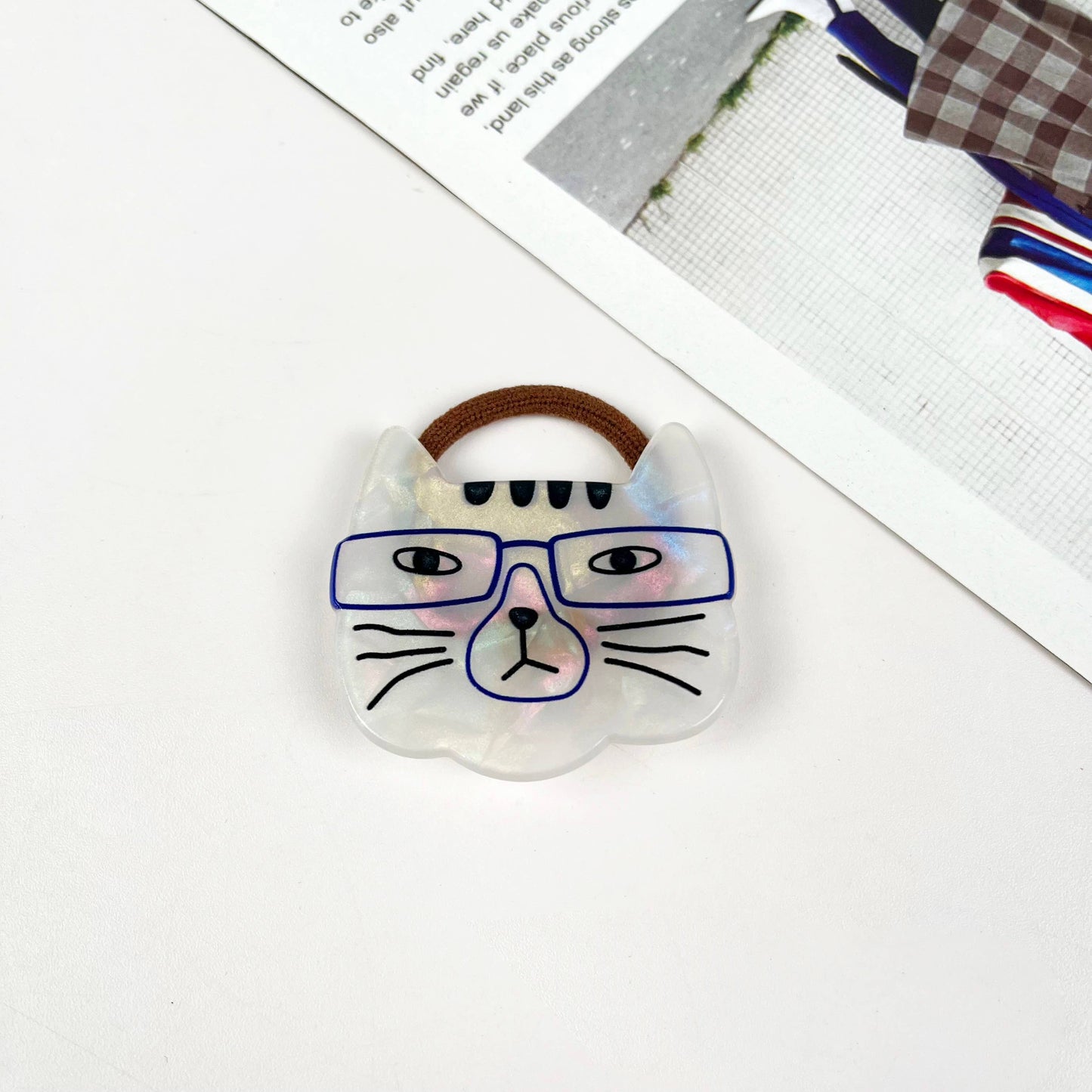 Cartoon Kitties Hair-tie
