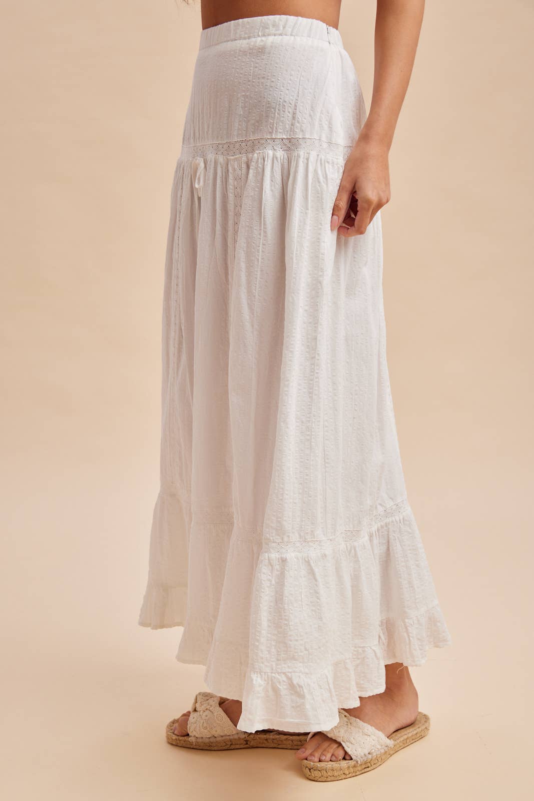 Taylor Cotton Maxi Skirt