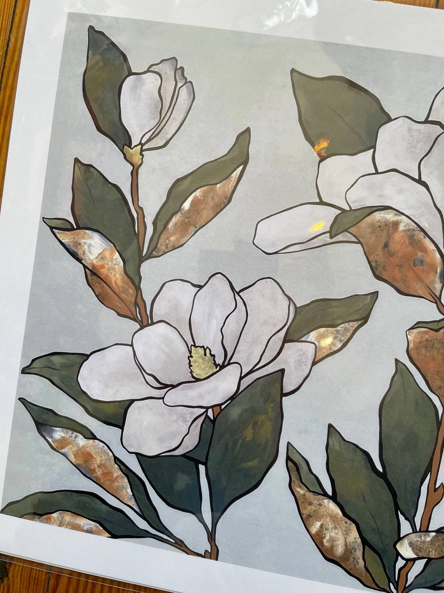 "Rivermont Shade" Art Print - Megan Davies Art