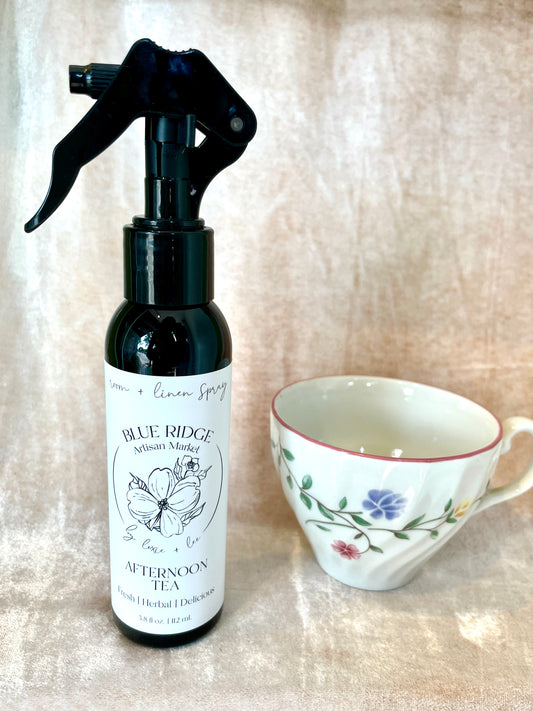 “Afternoon Tea" Linen and Room Spray - Blue Ridge Artisan Market