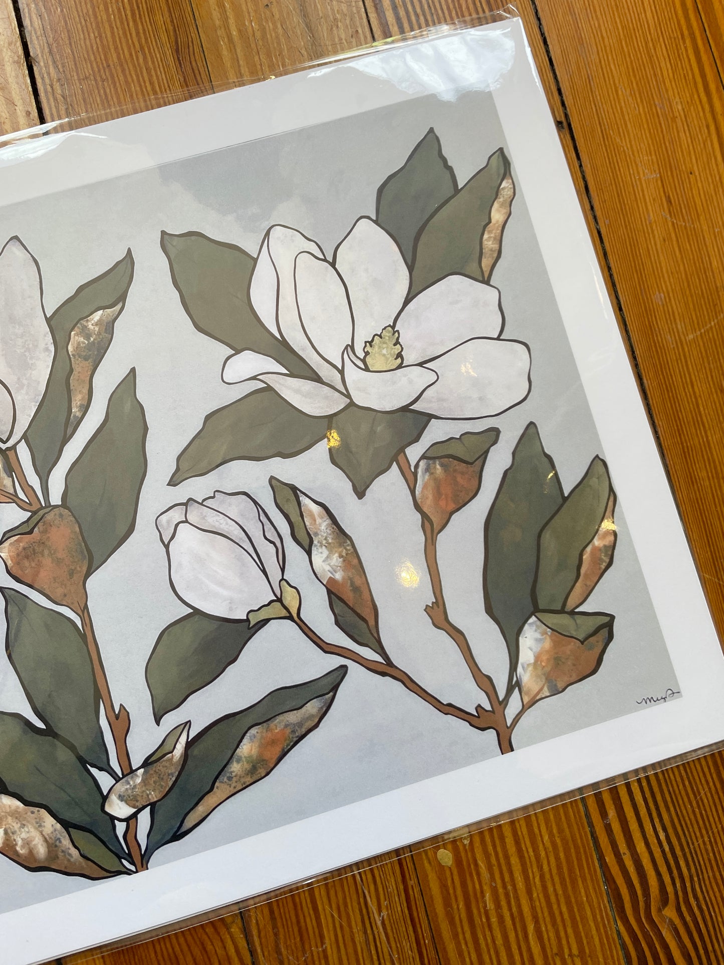 "Rivermont Shade" Art Print - Megan Davies Art
