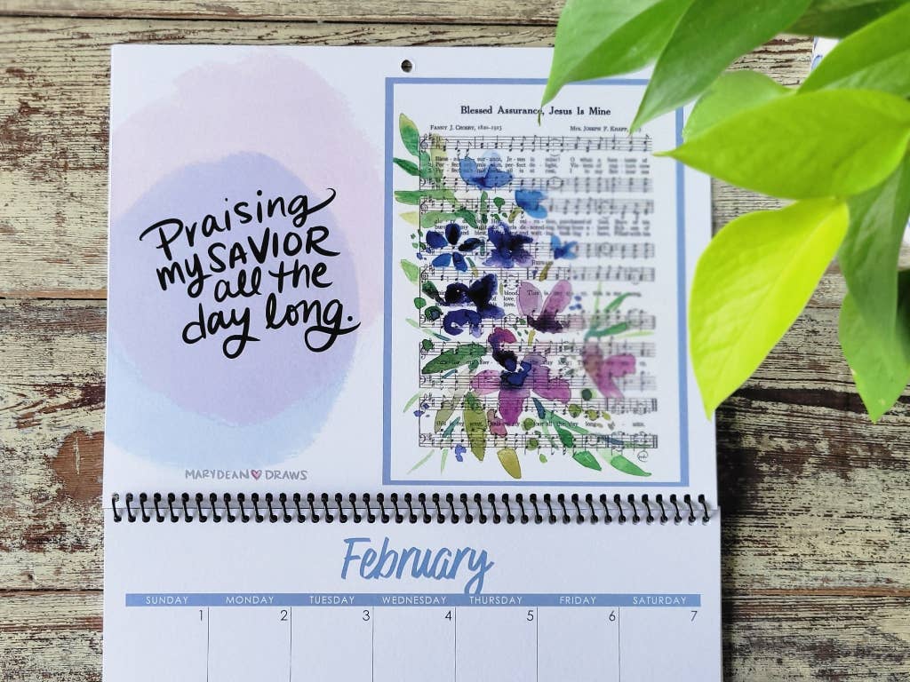 2026 Hymn Calendar: A Year of Praise and Encouragement