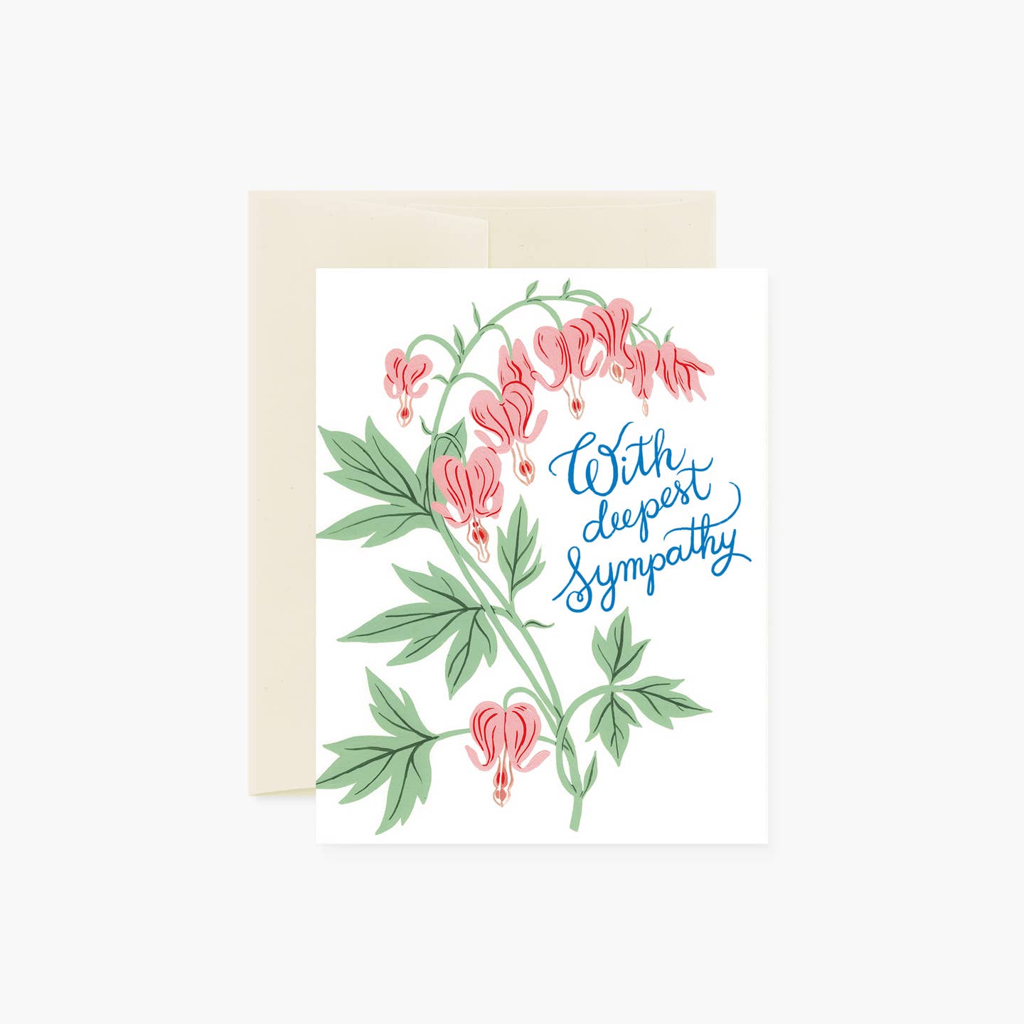 With Deepest Sympathy Condolence Card
