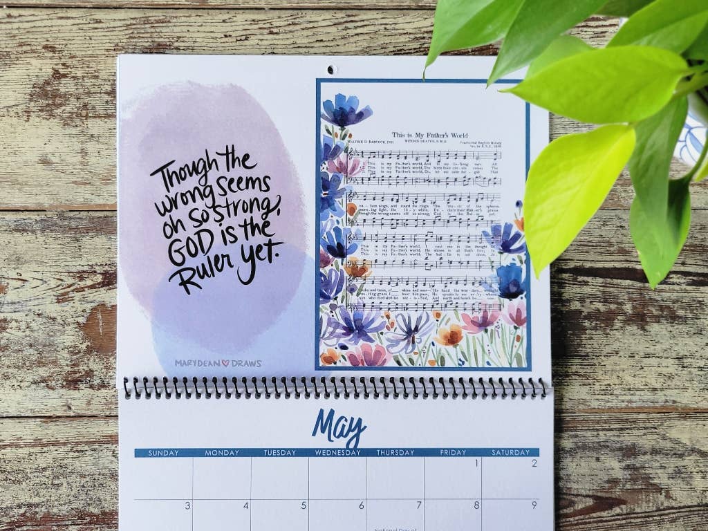 2026 Hymn Calendar: A Year of Praise and Encouragement