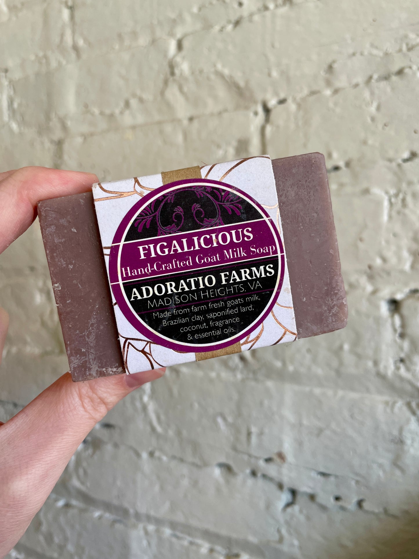 Figalicious Goat Milk Soap - Adoratio Farms