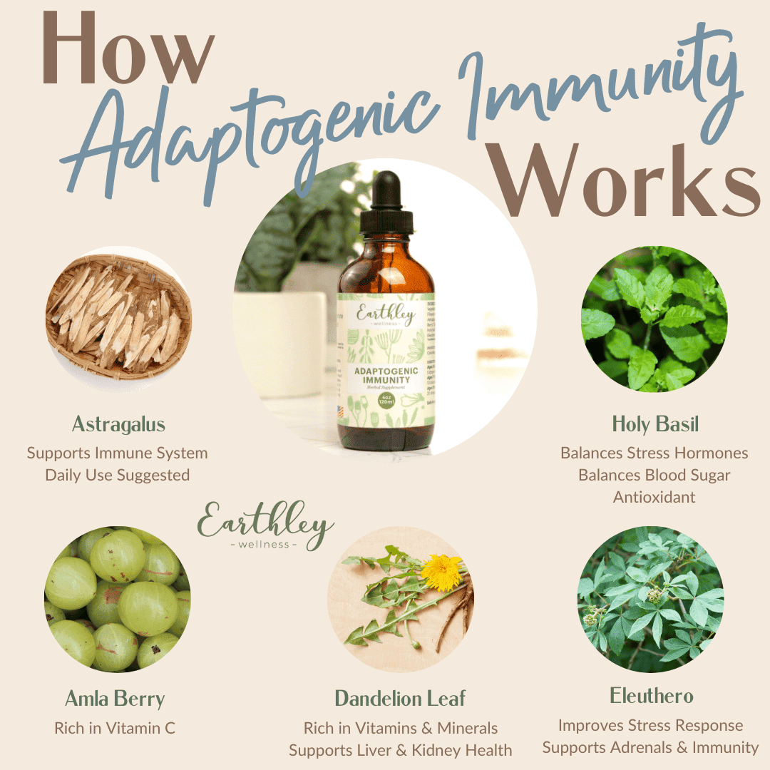 Adaptogenic Immunity - Earthley Wellness