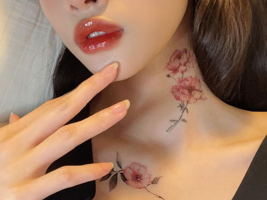 Bee's Garden Temporary Tattoos