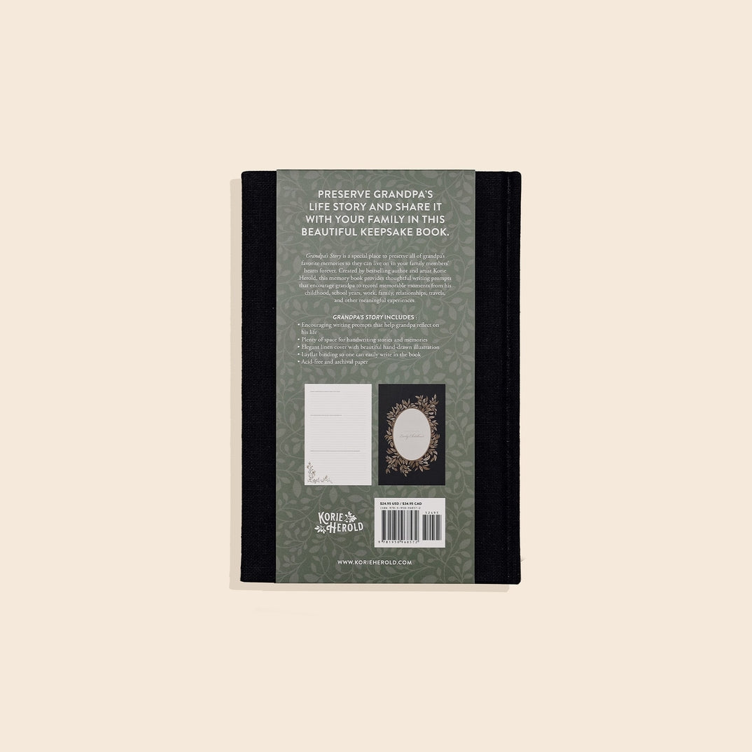 Grandpa’s Story: A Memory and Keepsake Journal for My Family