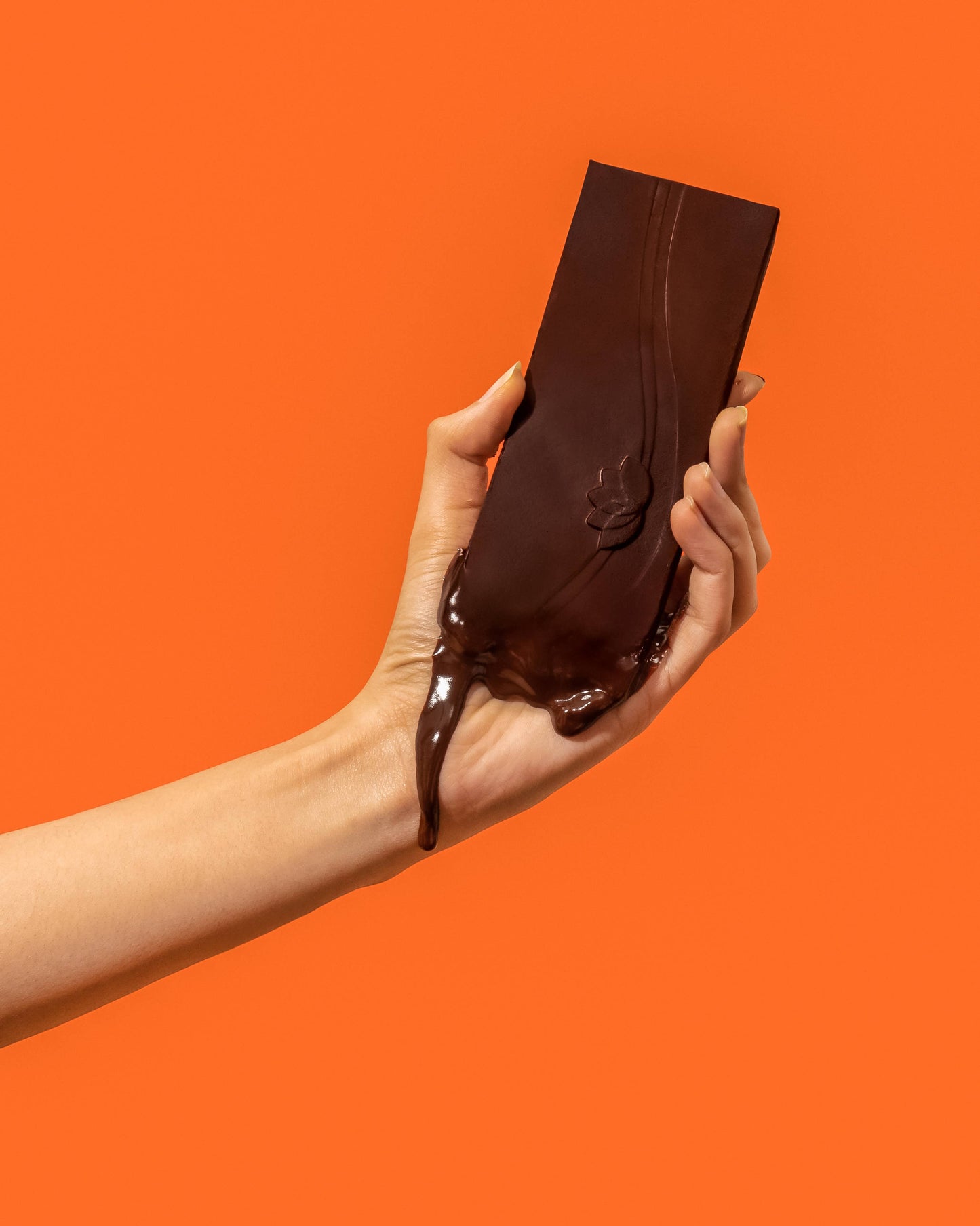 Orange Crunch 70% Dark Chocolate Bar | Dairy-free | Snack