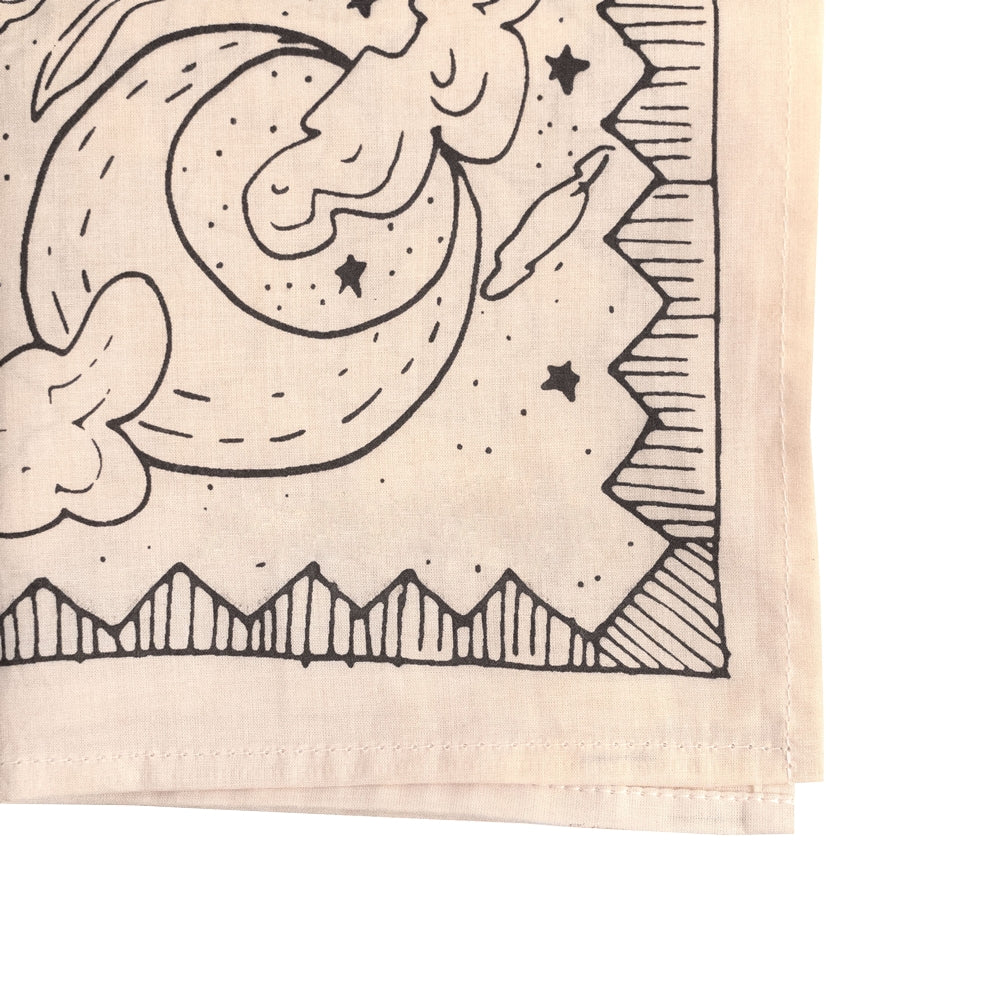 Cream Desert Bandana - 22"