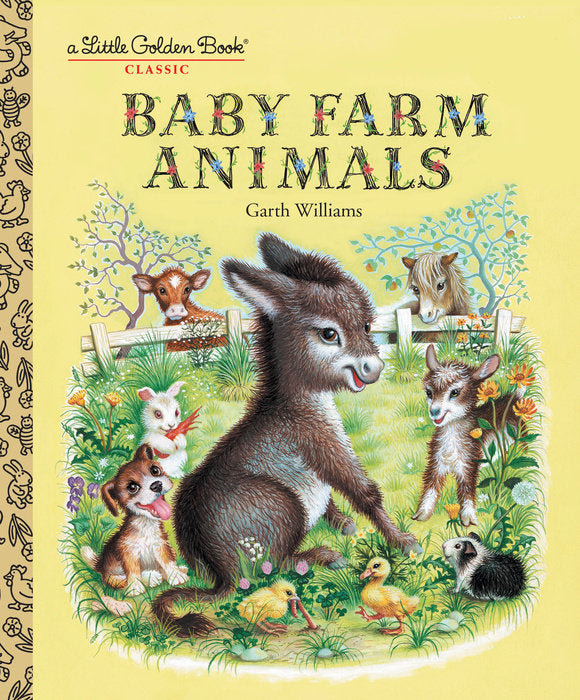 Baby Farm Animals - a Little Golden Book