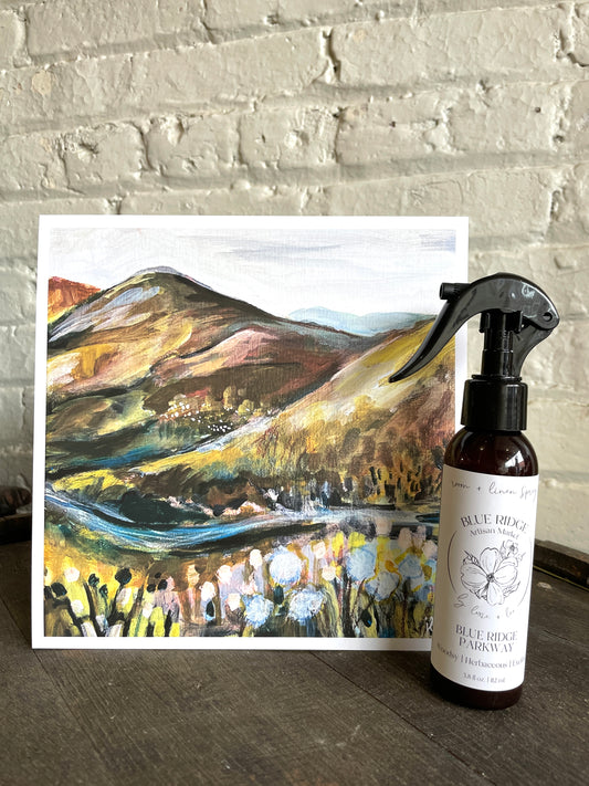 "Blue Ridge Parkway" Linen and Room Spray - Blue Ridge Artisan Market