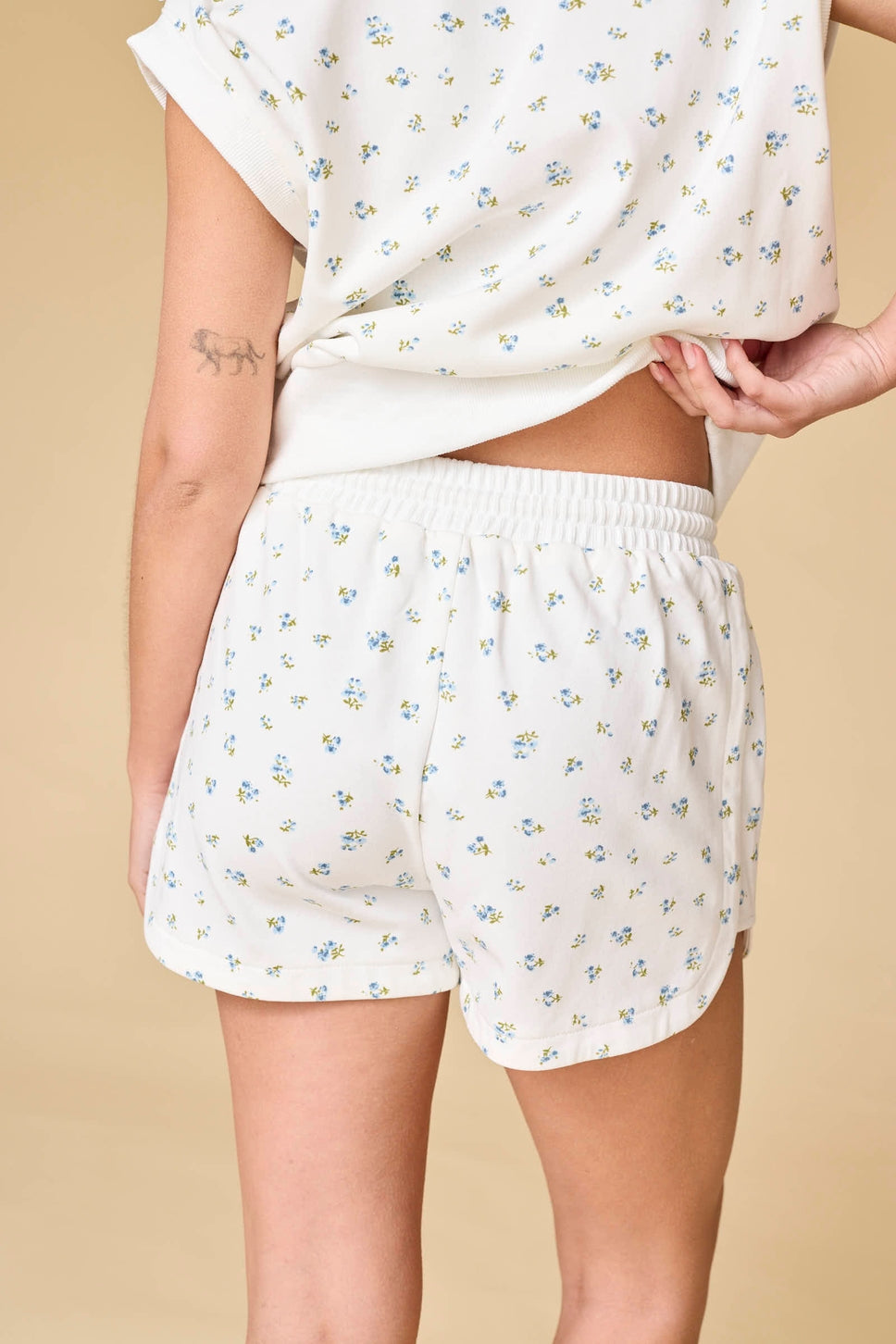 Dainty Floral Lounge Shorts