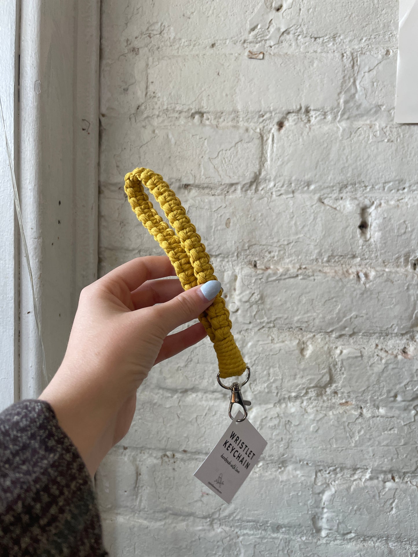 Macrame Wristlet Keychain - Jaybird Lane