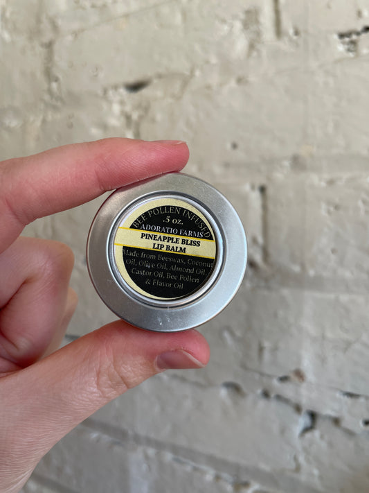 Pineapple Bliss Lip Balm - Adoratio Farms