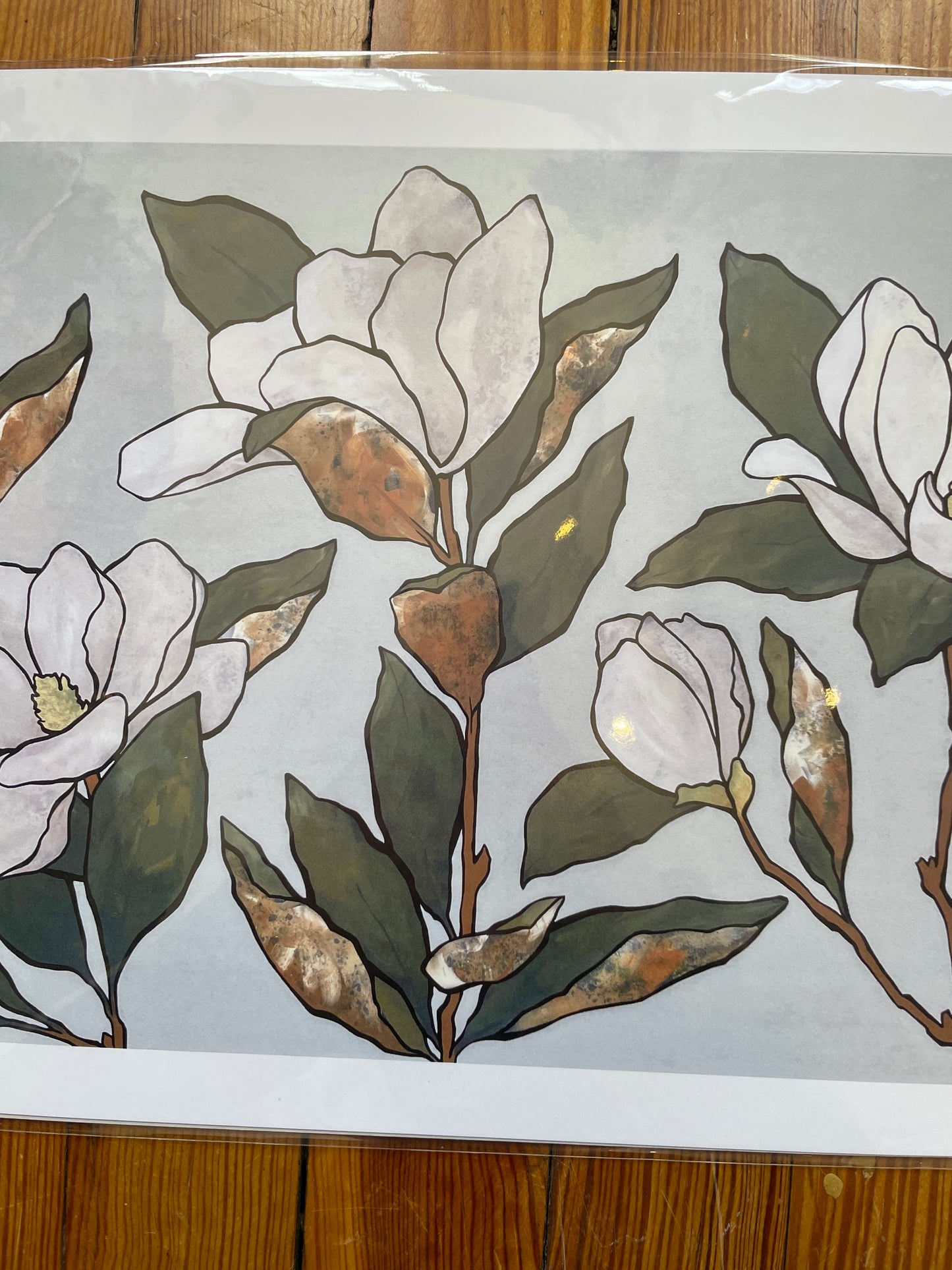 "Rivermont Shade" Art Print - Megan Davies Art