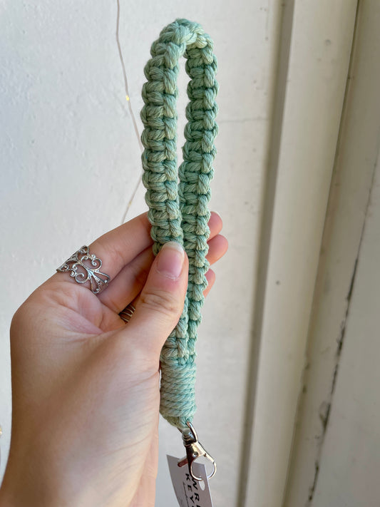 Macrame Wristlet Keychain - Jaybird Lane