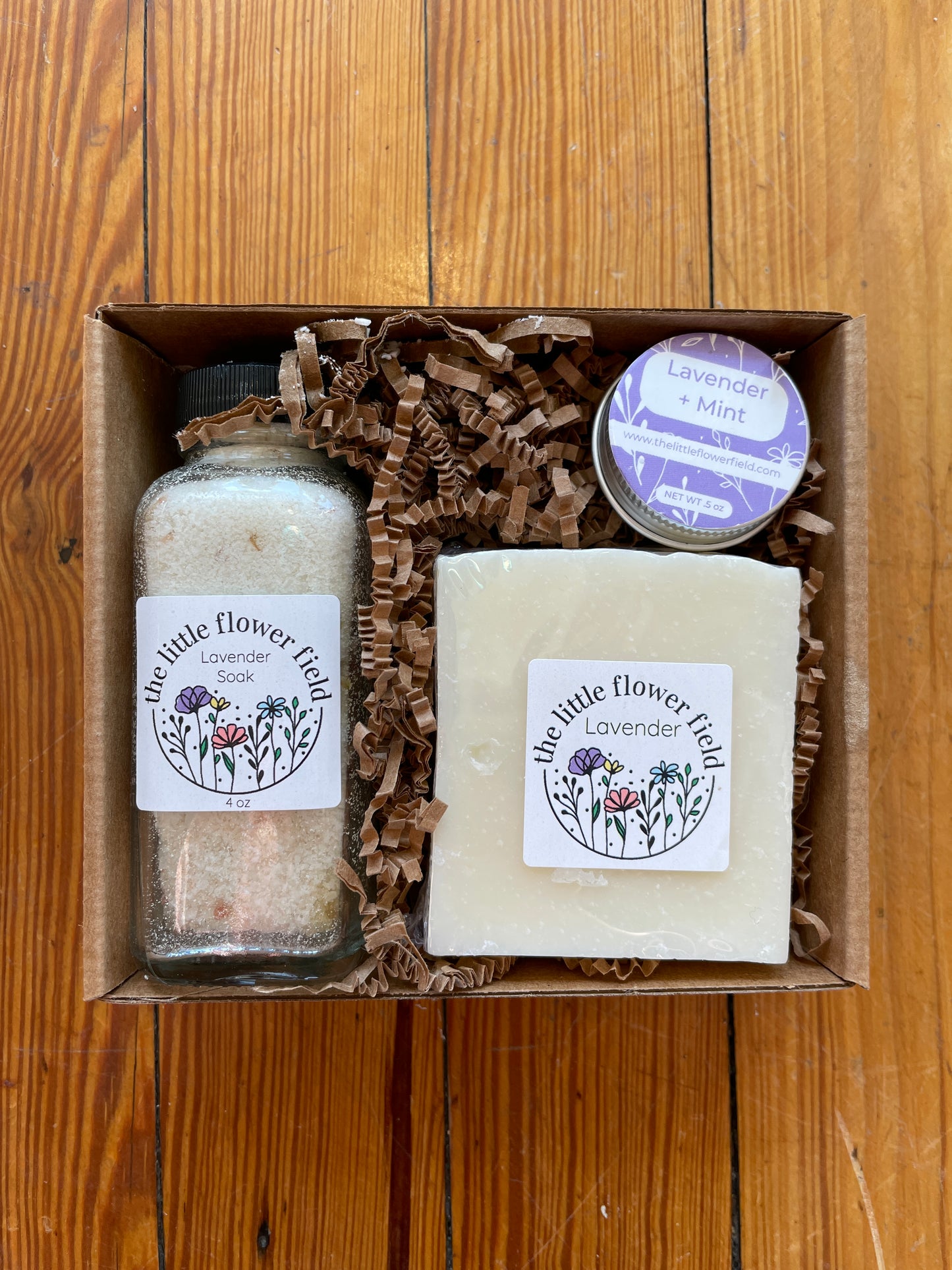 Lavender + Mint Gift Set - The Little Flower Field