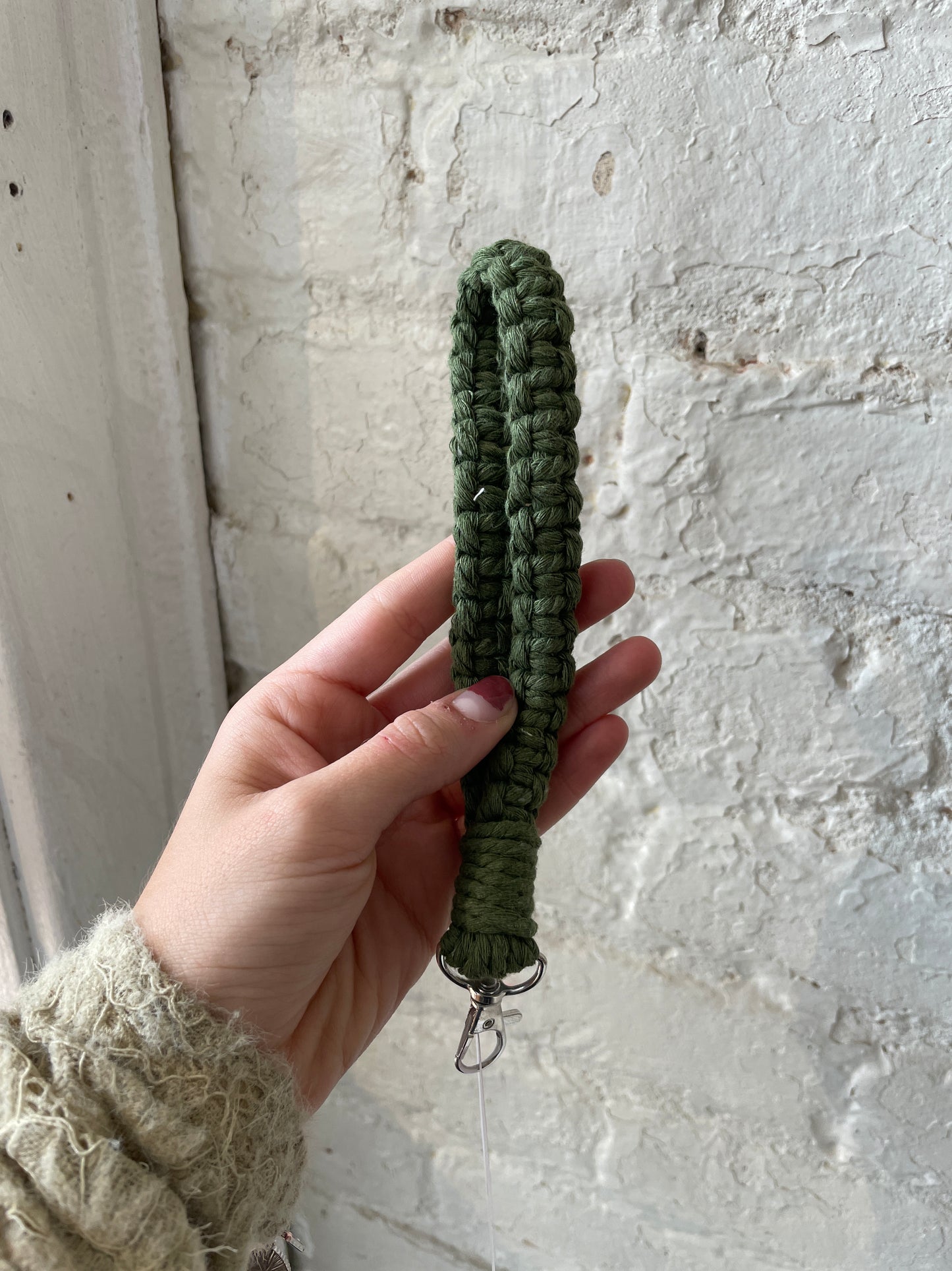 Macrame Wristlet Keychain - Jaybird Lane