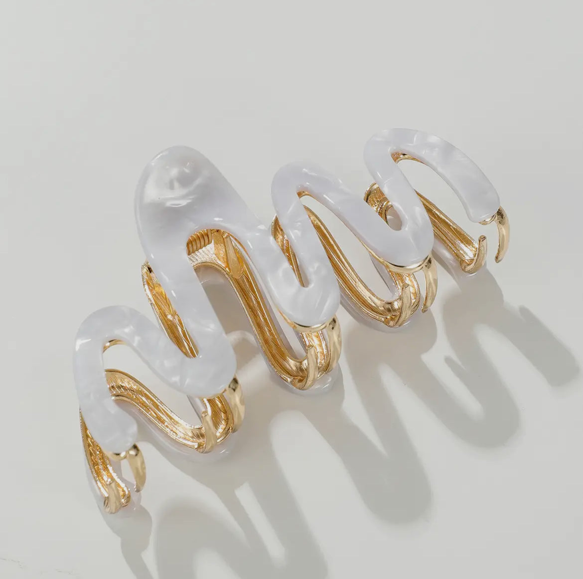 Coastal Waves Claw Clip