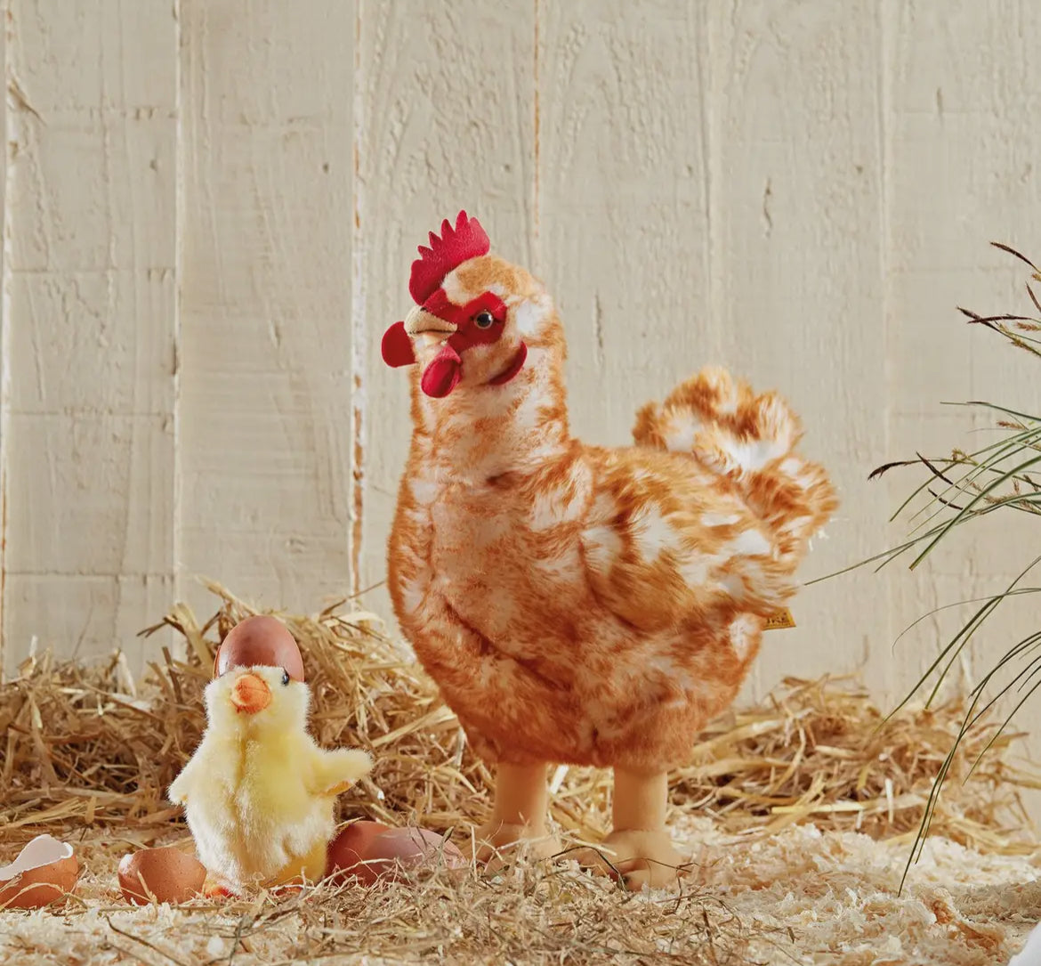 Fluffy Hen Stuffed Animal