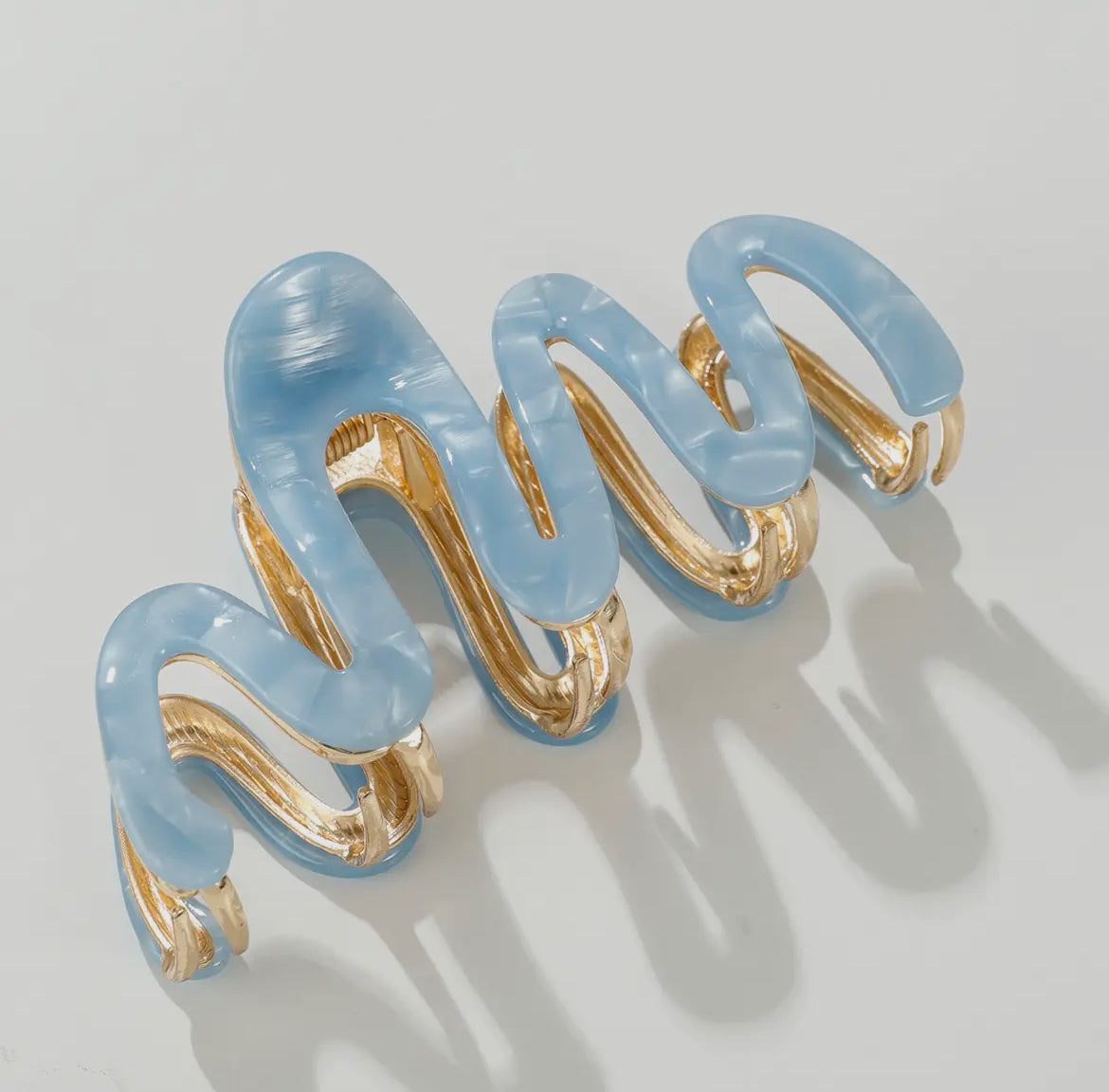 Coastal Waves Claw Clip