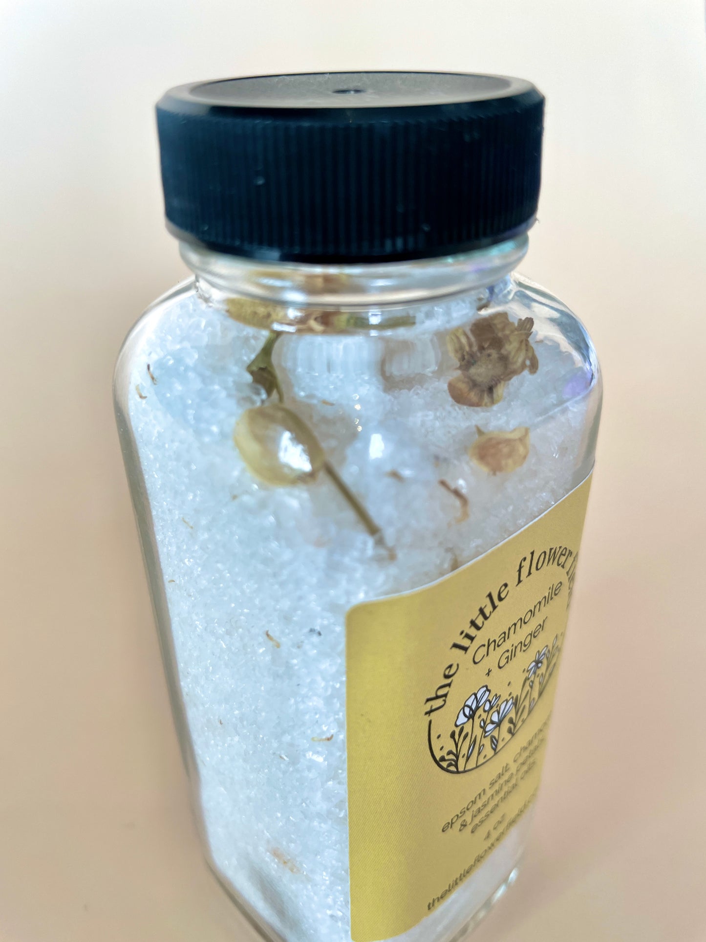 Chamomile + Ginger Bath Soak - The Little Flower Field