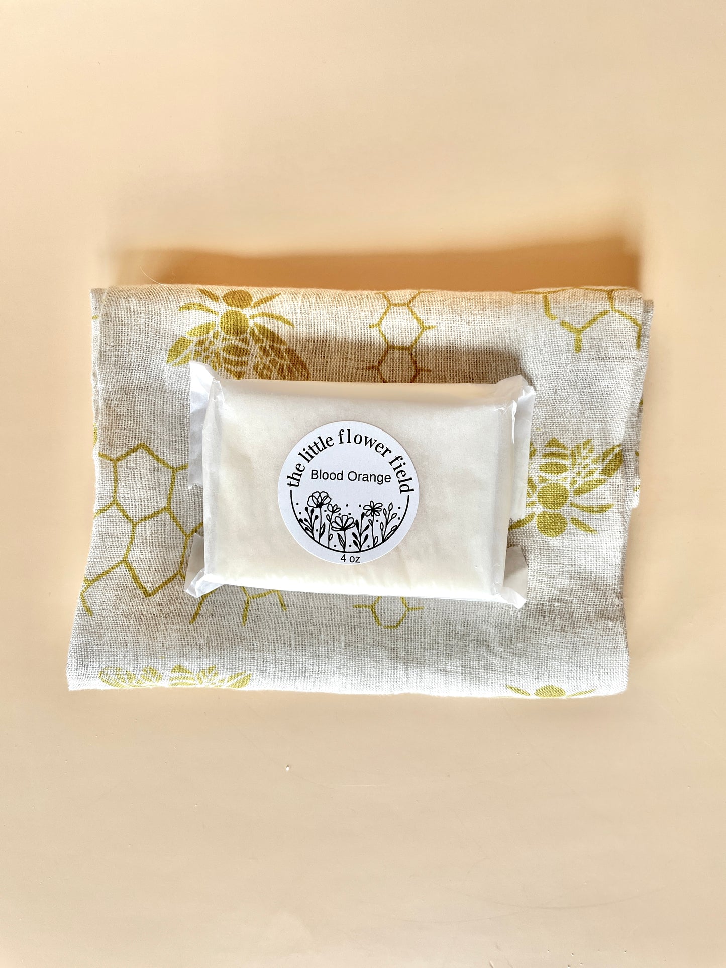 Blood Orange Bar Soap - The Little Flower Field