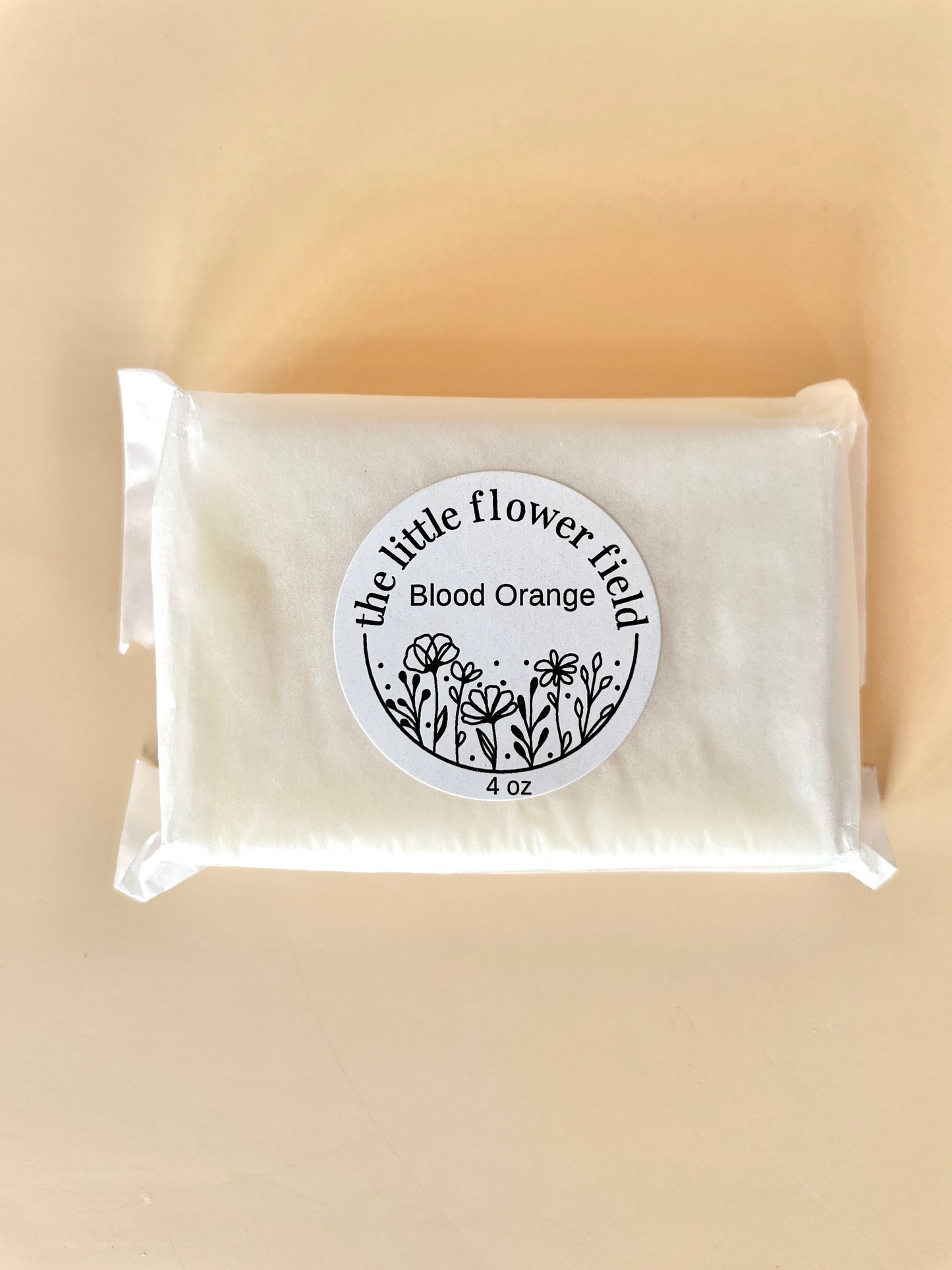 Blood Orange Bar Soap - The Little Flower Field