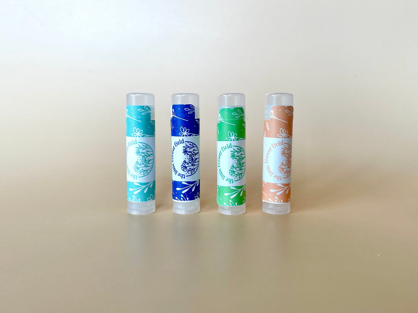 All-Natural Lip Balm Tubes - The Little Flower Field