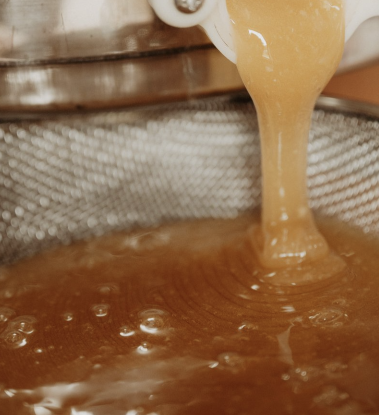 16 oz. Local Raw Honey w/ Comb - Mosermade