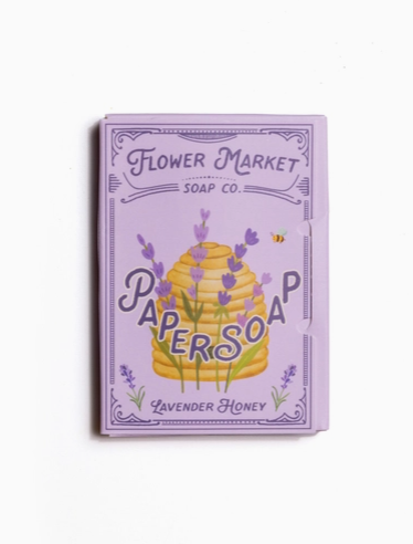 Lavender Honey Paper Soap