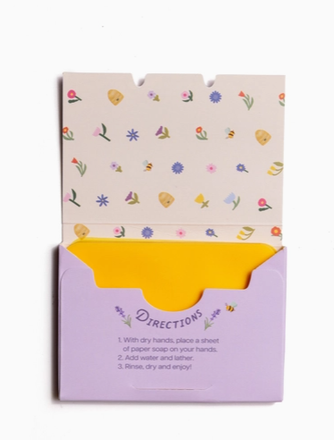 Lavender Honey Paper Soap