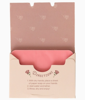 Rose Paper Soap