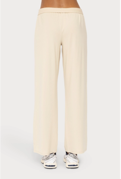 Essentials Wide-Leg Pants - Oat