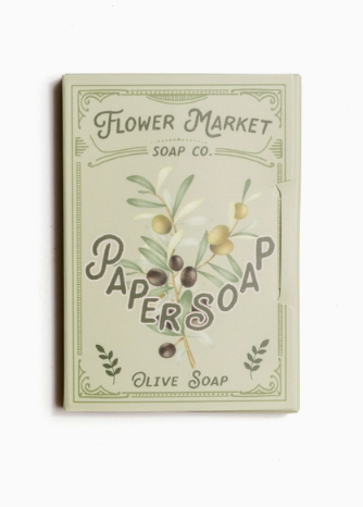 Olive Oil Paper Soap